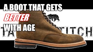One-Year Review: Taylor Stitch Trench Boot / Golden Brown Waxed Suede / A Boot That Aged Well!