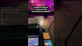 Playing back samples + running vocal FX #abletonlive12 #abletonpush2 #midifightertwister #maxforlive Profile