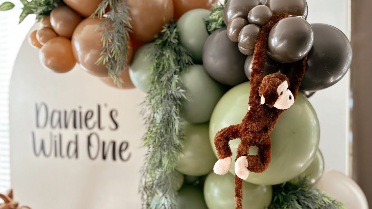 Wild one balloon decor | vlog | balloon tips