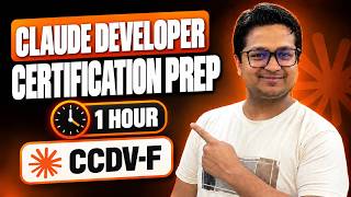 Full Claude Certified Developer Exam Prep in 1 Hour | Guide + Practice Questions