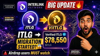 Interlink Airdrop New Update 🔥 Interlink Network Conversion Start Soon 💯 Interlink Token Version 5.1