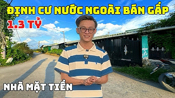 Đi Nước Ngoài Định Cư Bán Gấp Căn Nhà Mặt Tiền Đường Lớn Kinh Doanh Mua Bán | Trường Sơn Bình Chánh