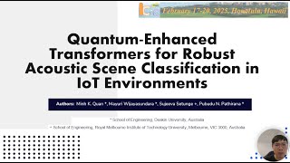 Quantum-Enhanced Transformers for Robust Acoustic Scene Classification in IoT Environments