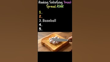 Ranking Satisfying Toast Spread ASMR | pt.2