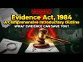 Evidence Act 1984: What Evidence Is Admissible in Pakistani Courts? ⚖️ Pakistan Law Review