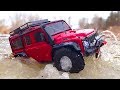 Rc cars off road ice water spa  jeep cherokee axial scx10 ii hummer h2 traxxas trx4 land rover