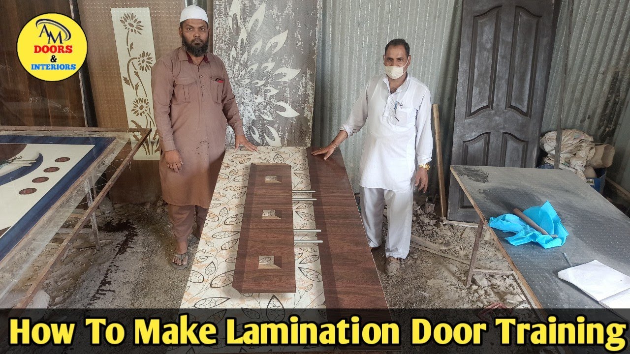How to make Lamination Door Training YouTube