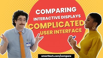 5 Things I Wish I Knew When Comparing Smart Boards & Interactive Displays:Complicated User Interface