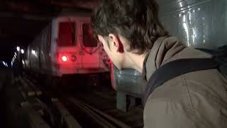 New York City urban exploration / Underneath Chinatown Running Through Tunnels