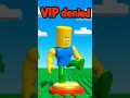 Roblox Immortality vs. Reality #Shorts
