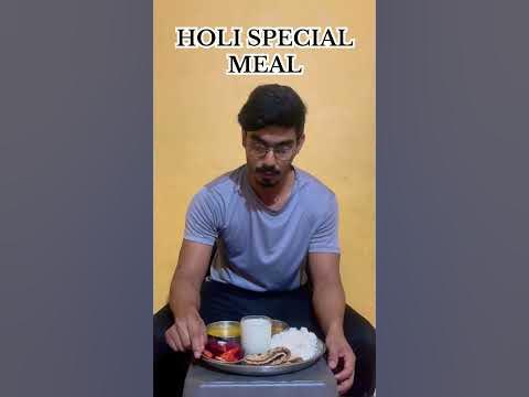 holi meals