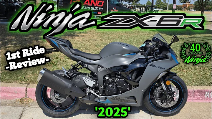 2025 Kawasaki Ninja ZX6R Ride & Review | See Why it's so Wicked Fast
