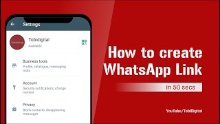How to create WhatsApp link to your personal DM, social media, website (UPDATED) screenshot 5