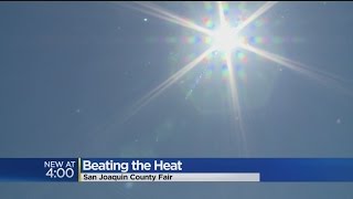San Joaquin County Fair Works To Cool Visitors During Heat Wave