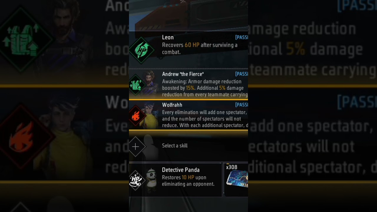 Leon character best on fire 🔥Best skill combination 