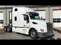 White Peterbilt 579 UltraLoft - Cummins X-15 Eaton 12-Speed Endurant Automated Transmission