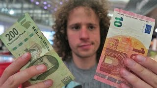 Dinero MÉXICO vs EUROPA | ¿para qué alcanza?