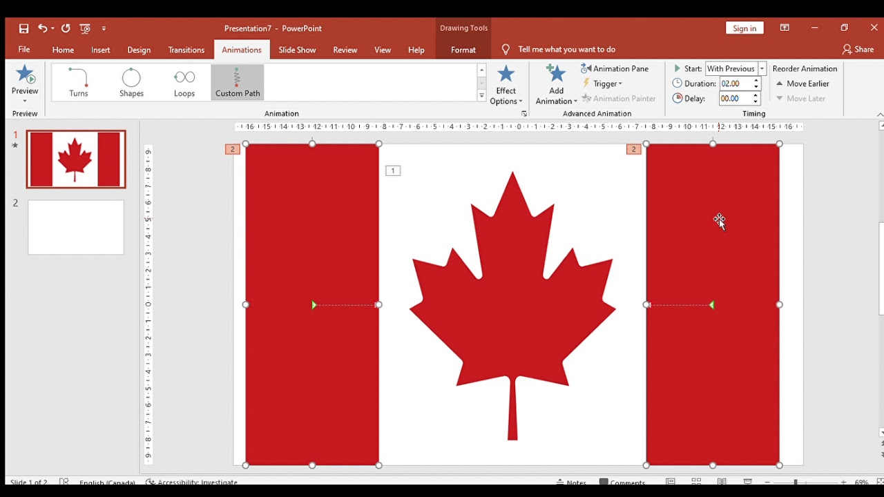 Flag Animations For Powerpoint American Flag Animation. Royalty Free