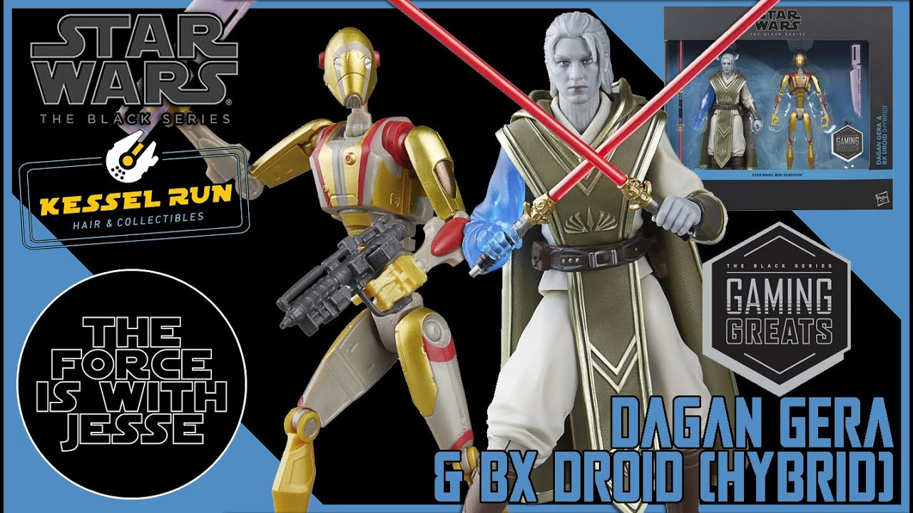 DAGAN GERA & BX DROID (HYBRID)- STAR WARS THE BLACK SERIES