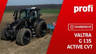G-eht richtig gut: Valtra G 135 Active CVT | profi #Fahrbericht