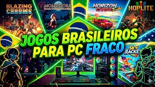 Os Melhores Jogos BRASILEIROS Para Pc Fraco