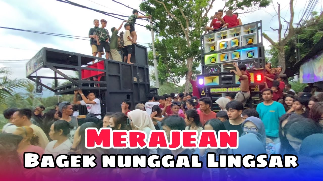 Famor mania Merajean Bagek nunggal Lingsar (audio original)