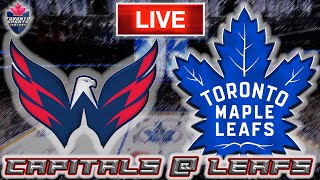 Washington Capitals vs Toronto Maple Leafs LIVE Stream Game Audio | NHL LIVE Stream Gamecast & Chat