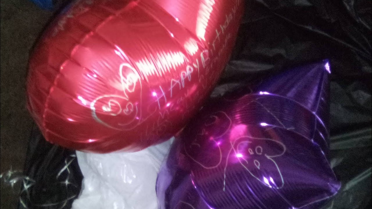 We let these balloons go for my dad's birthday in heaven yesterday 6 26 2024