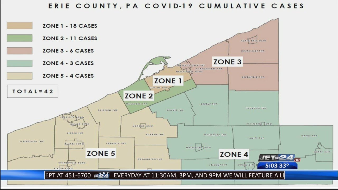 map of erie county ny covid cases Two New Positive  Cases Confirmed In Erie County Total Now Stands At 42 Youtube map of erie county ny covid cases