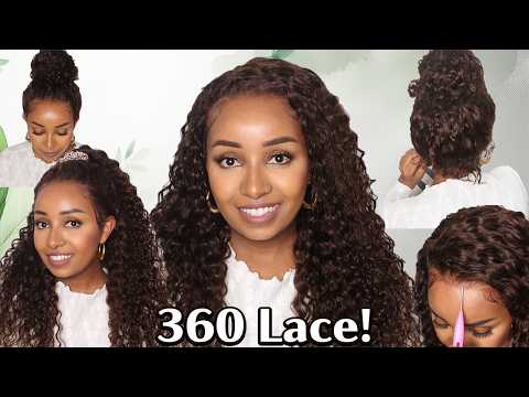 ስፌት ቀረ! 🔥 No more sew-ins! Glueless 360 Lace Wig with Invisible Lace Strap! (ft Ashimary Hair)
