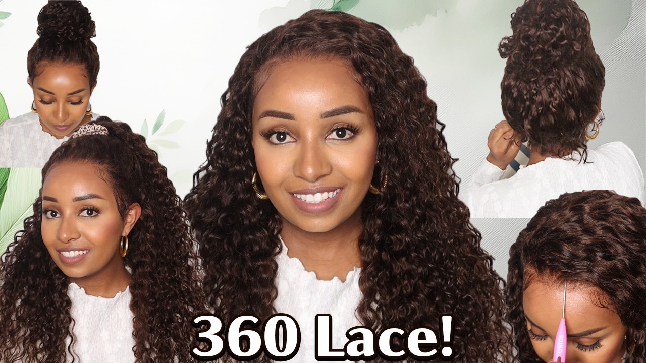 ስፌት ቀረ! 🔥 No more sew-ins! Glueless 360 Lace Wig with Invisible Lace Strap! (ft Ashimary Hair)
