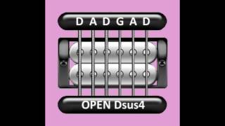 Perfect Guitar Tuner Open Dsus4 D A D G A D