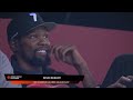 Kevin Durant gets booed in Greece watching a basketball game and supporting the opposite team 😂..