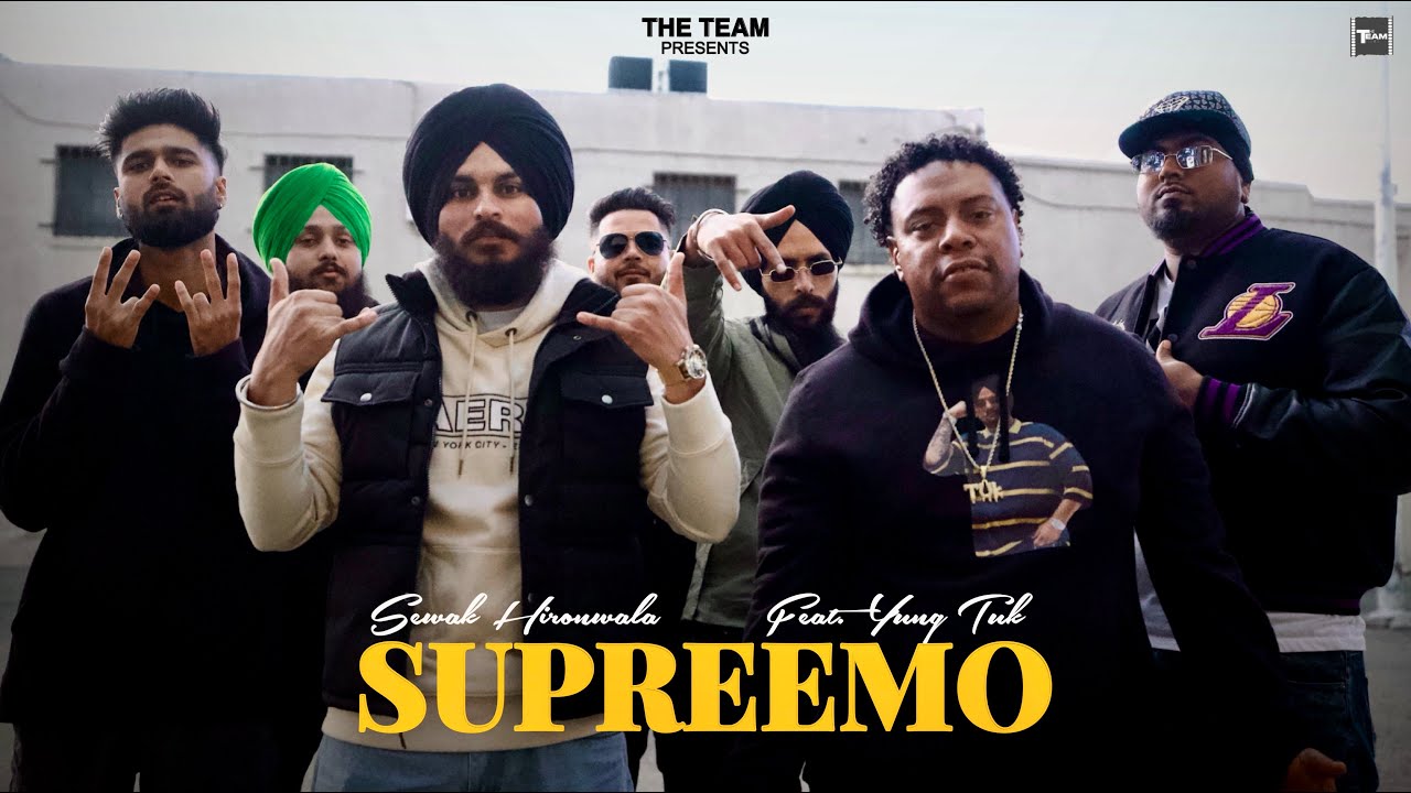 Supreemo Official Video Sewak Hironwala  Yung Tuk  Harveer Singh  Latest Punjabi Song 2024