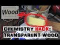 Making WOOD GLASS | Home Chemistry Experiment