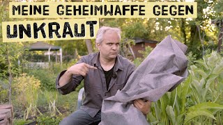 Unkraut unterdrücken, weniger gießen, Boden schützen  Arbeit und Zeit im Garten sparen.