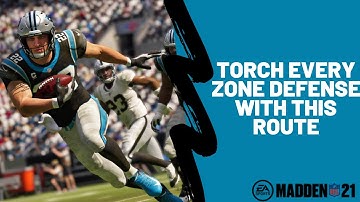 Madden 21 - The Best Zone Beating Route in Madden 21|
