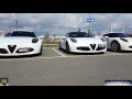 Alfa Romeo 4C,Treffen Motorworld Stuttgart/Böblingen 29/04/17, Acceleration, Beschleunigung, Sound