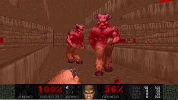 [Doom 2] Red Dust 1 - Map 05 (Angry Snowflake) UV-Max(TAS) in 1:58