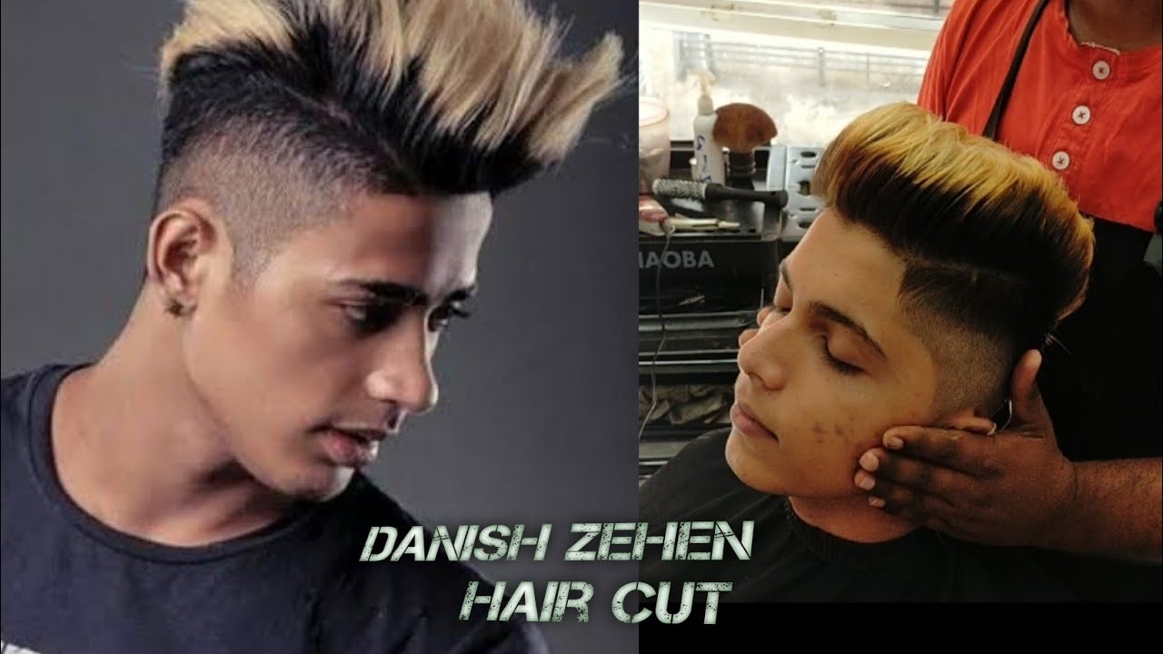 Abhinav Ramteke hair cut ✂️/look like a danish zehen / hair cut /hair villa  salon / fambruh army 💓 - YouTube
