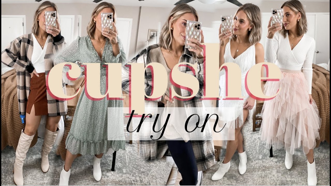 CUPSHE Fall Try On HaulCupshe x Lauren Luyendyk New Collection YouTube