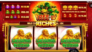 Trying New Slot Games! 100 Spins on Tree of Riches & Laughing Buddha – Which Is More Fun ? screenshot 5