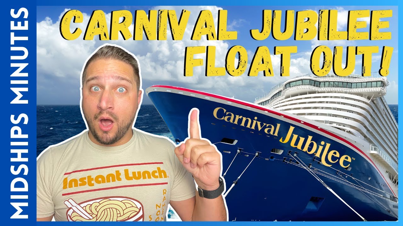 Carnival Jubilee Takes to the Water Float Out This Weekend 