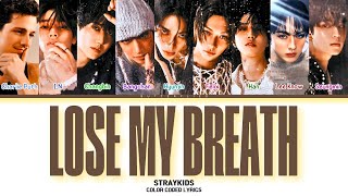 Stray Kids 'Lose My Breath (feat. Charlie Puth)' Lyrics (Color Coded Lyrics)