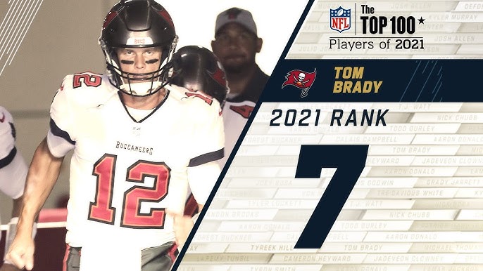 tom brady nfl top 100