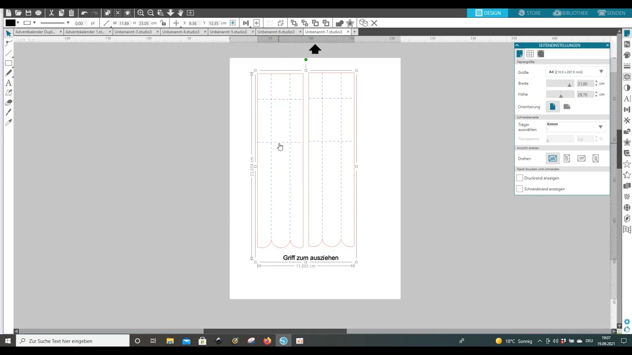 Update Studio Dateien umwandeln in SVG Dateien