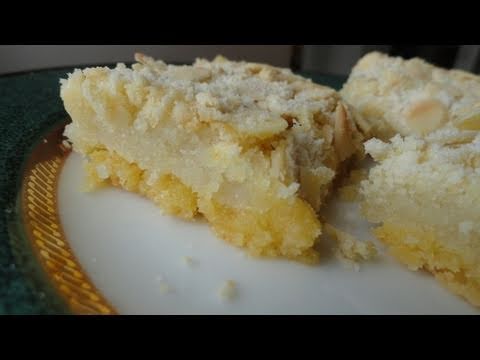 Recipes Using Cake Mixes: #13 Almond Cookie bars