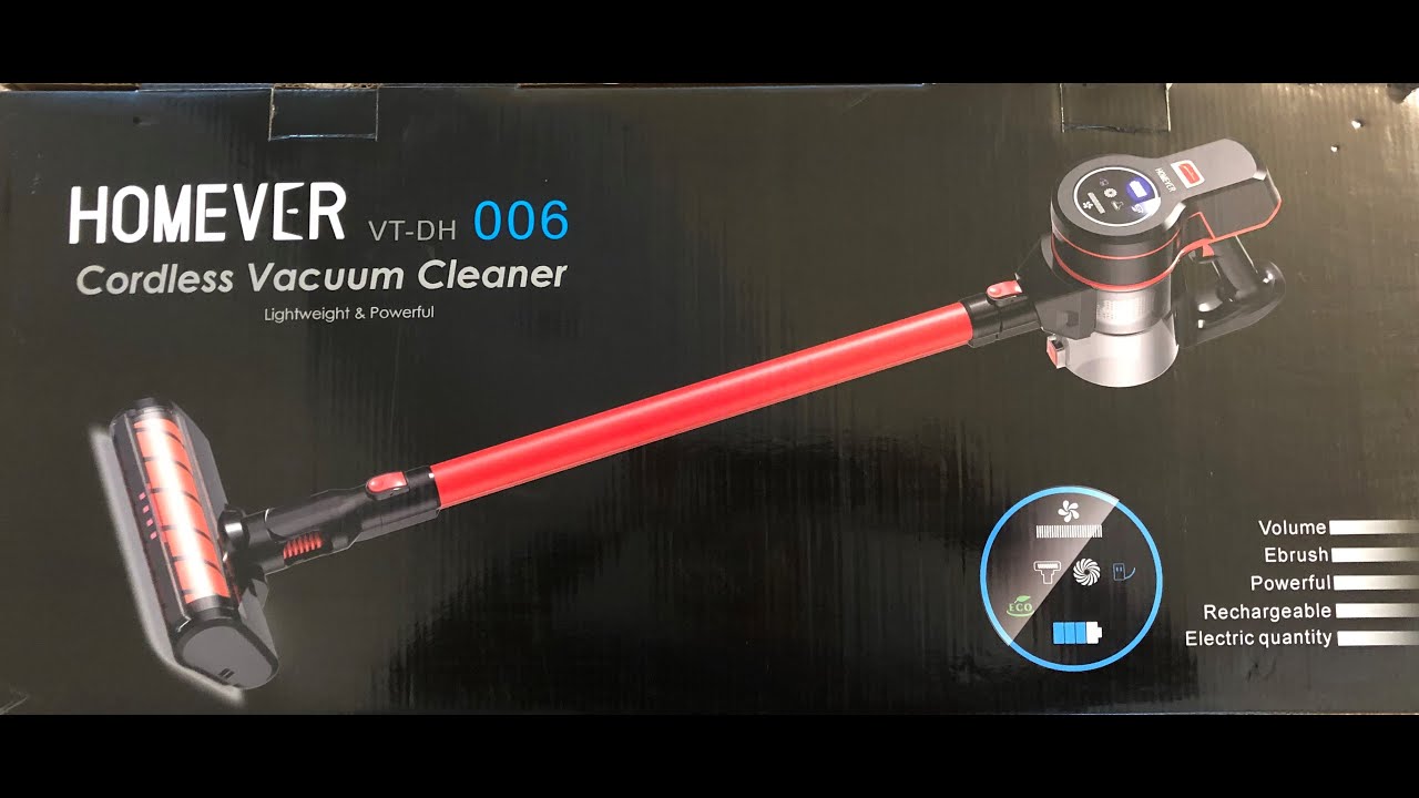 Homever Cordless Vacuum CleanerProduct review YouTube