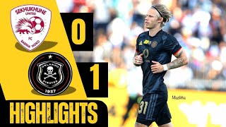 SEKHUKHUNE UNITED 0 - 1 ORLANDO PIRATES | MTN 8 SEMI-FINAL | MATCH HIGHLIGHTS | 1ST LEG 