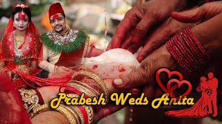 Nepali Wedding Diary || Prabesh weds Anita || Nepali Wedding Highlights || Manish Photography ||